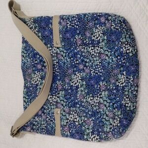 Mossimo canvas shoulder crossbody tote bag